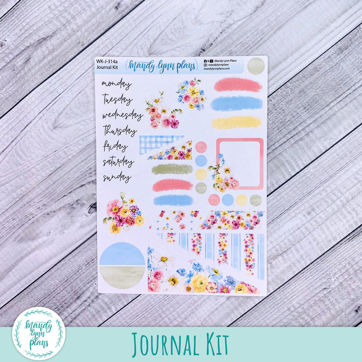 Picnic Bouquet Journal Kit || WK-J-314