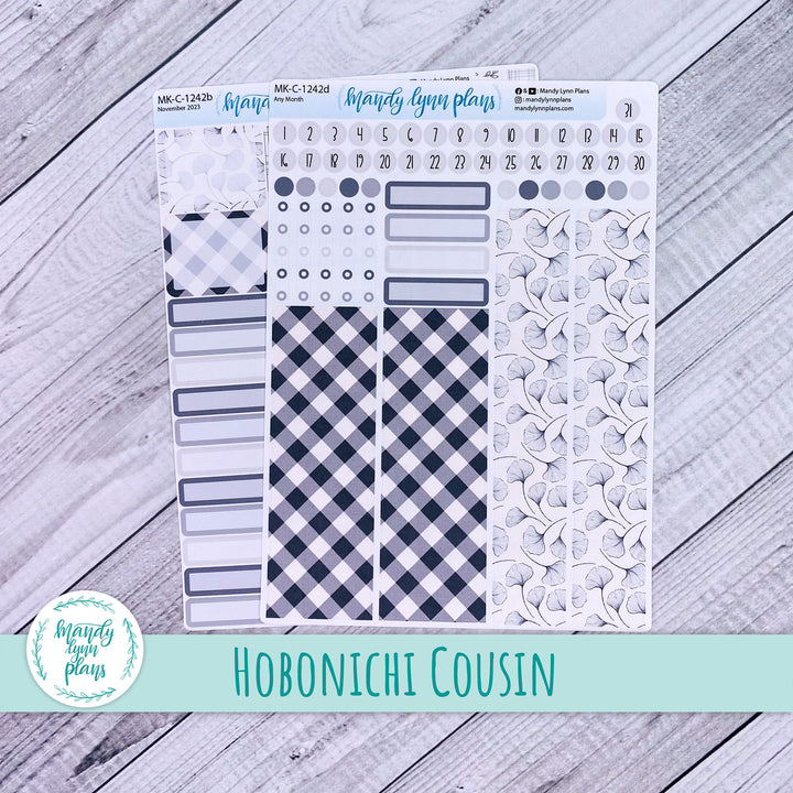 Any Month Hobonichi Cousin Monthly Kit || Simplicity in Bloom || MK-C-1242