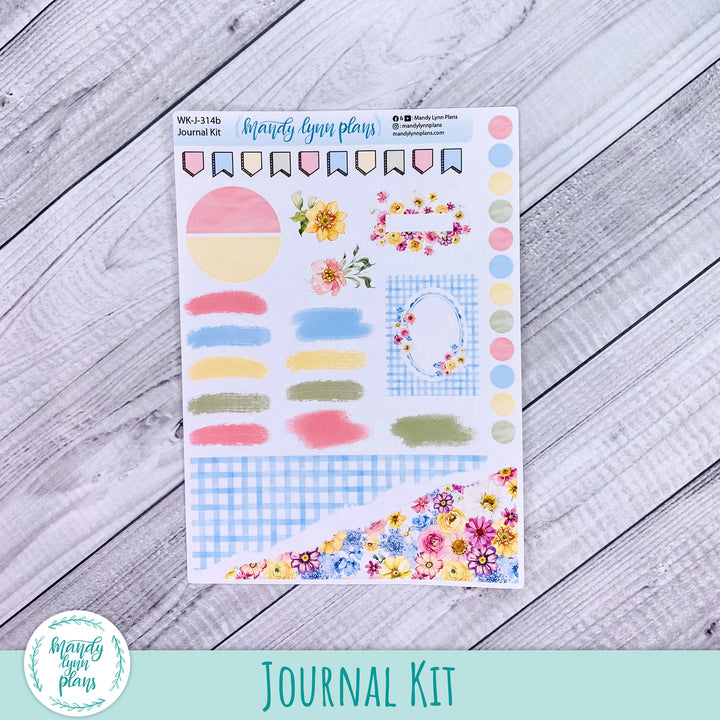 Picnic Bouquet Journal Kit || WK-J-314