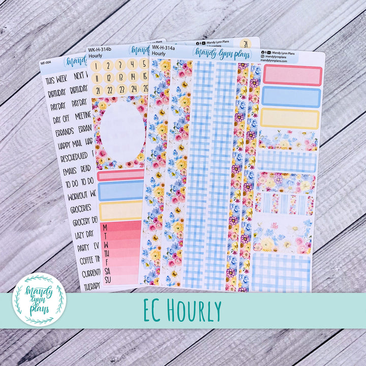 EC Hourly Weekly Kit || Picnic Bouquet || WK-H-314