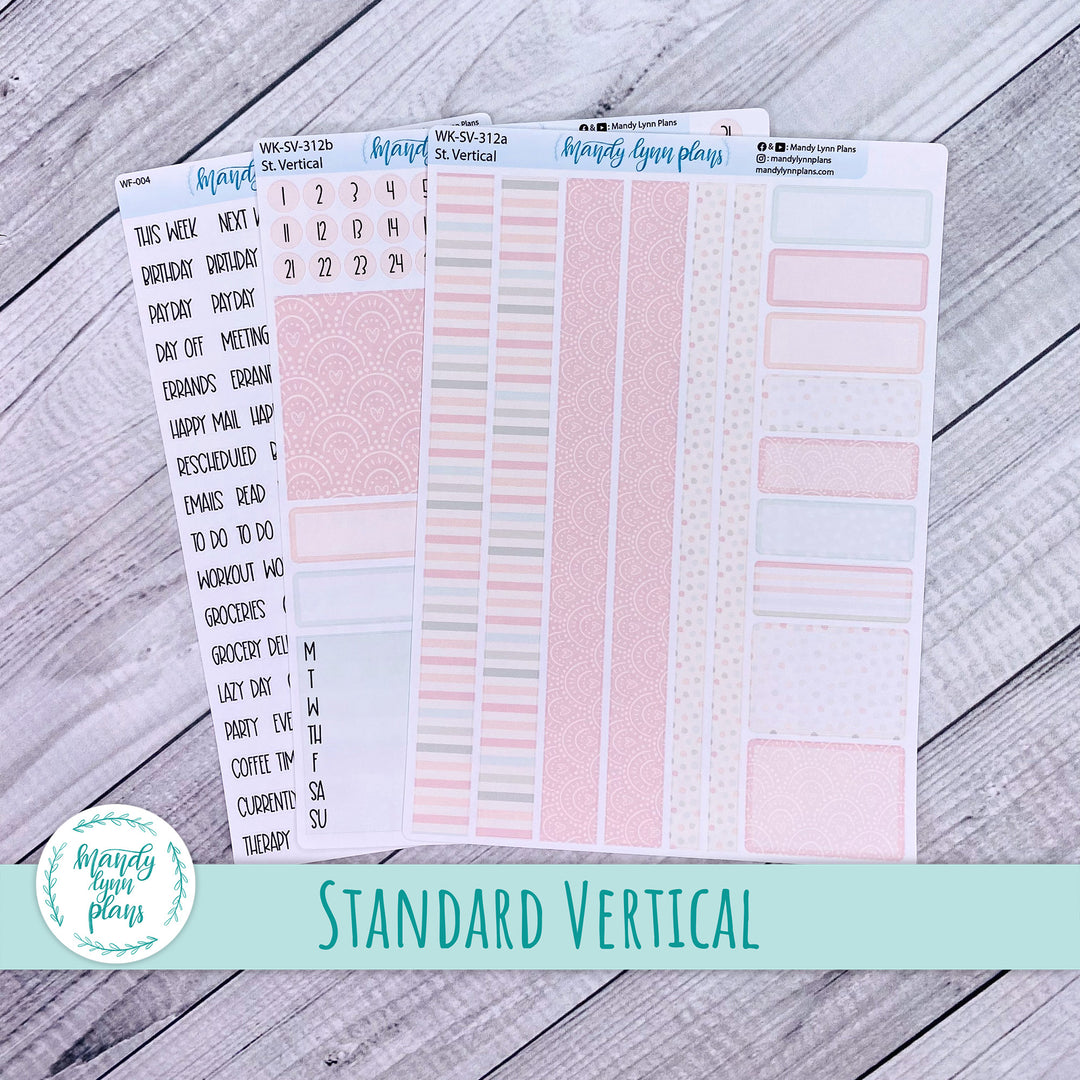 Standard Vertical Weekly Kit || Colors of Spring || WK-SV-312