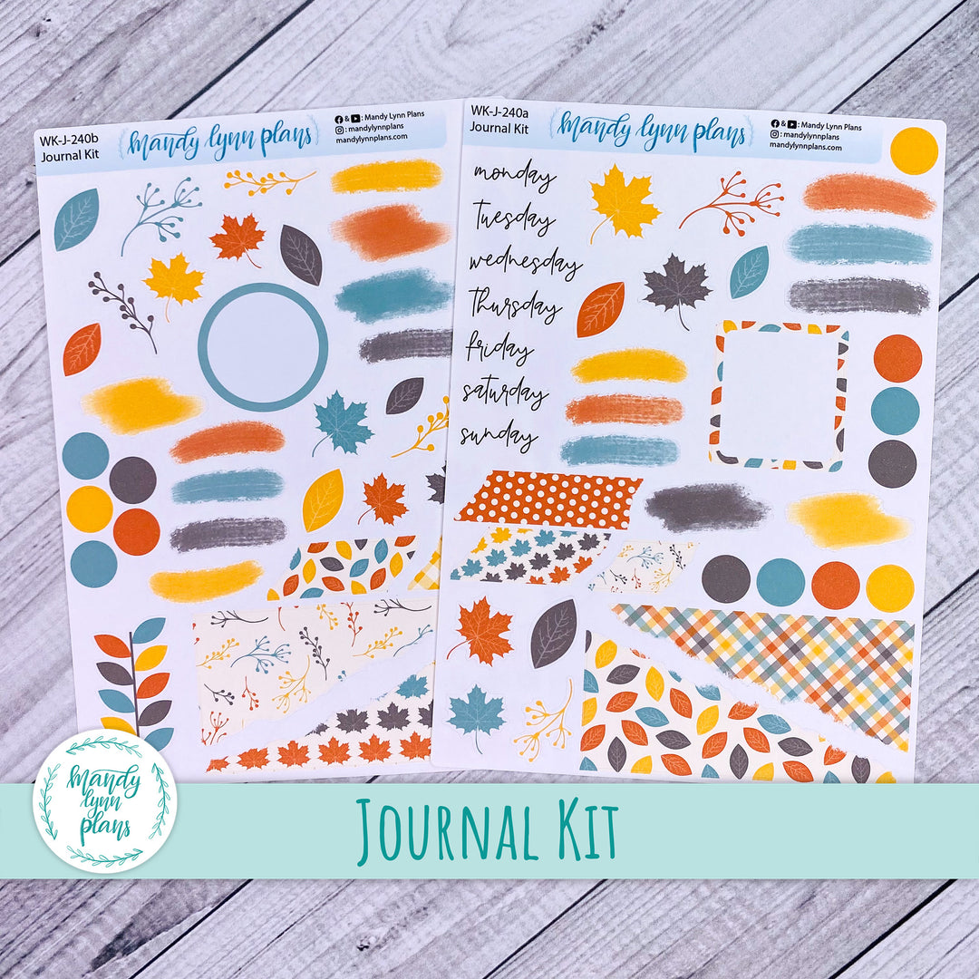 Crisp Autumn Journal Kit || WK-J-240