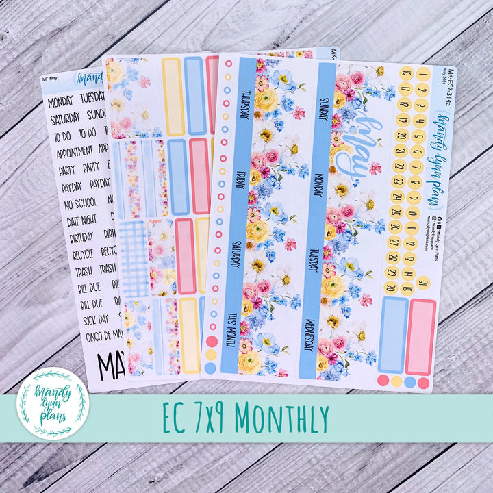 EC 7x9 May Monthly Kit || Picnic Bouquet || MK-EC7-314