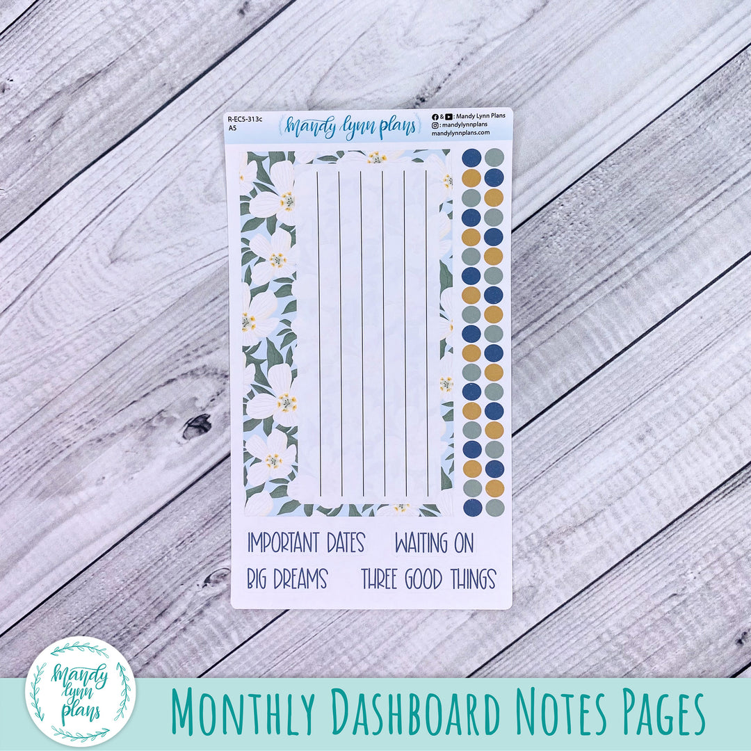 May EC A5 Dashboard Kit || Wildflower Darling || R-EC5-313