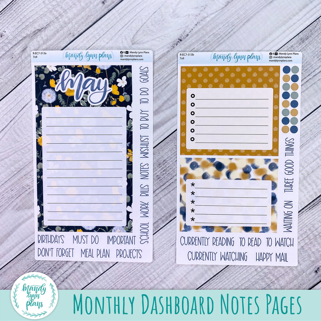 May EC 7x9 Dashboard Kit || Wildflower Darling || R-EC7-313