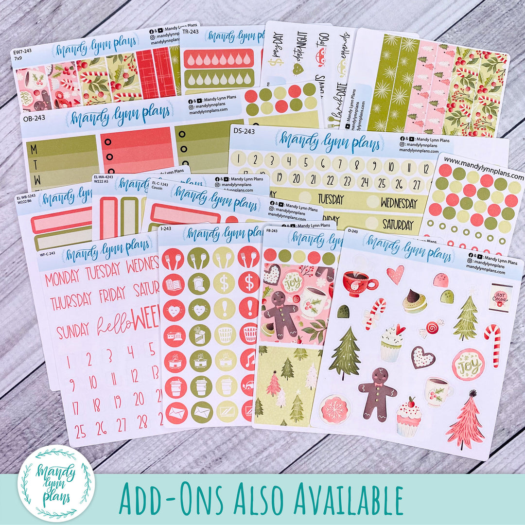 Hobonichi Cousin Daily Kit || Christmas Treats || DL-C-1243