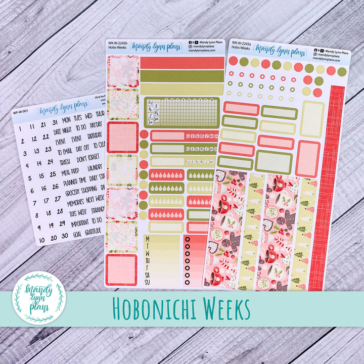 Hobonichi Weeks Weekly Kit || Christmas Treats || WK-W-2243
