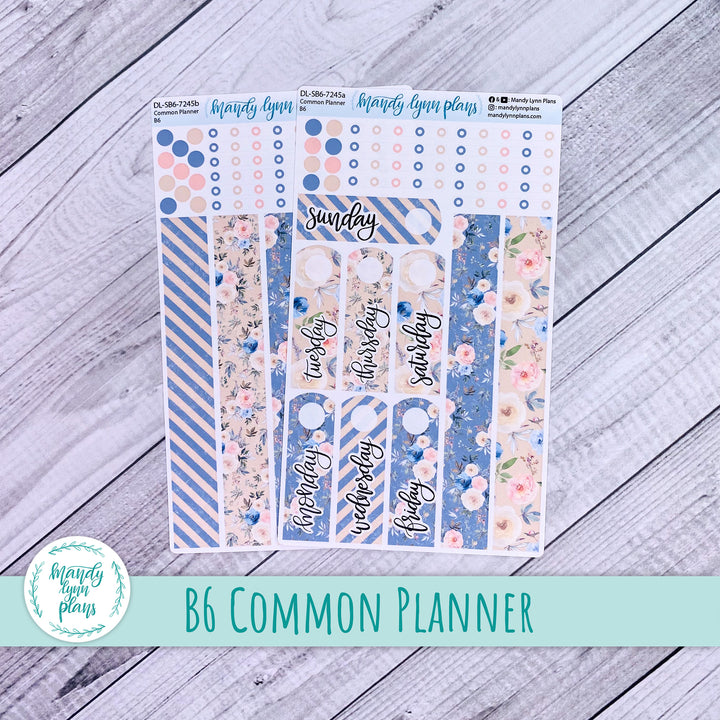 B6 Common Planner Daily Kit || Winter Garden || DL-SB6-7245