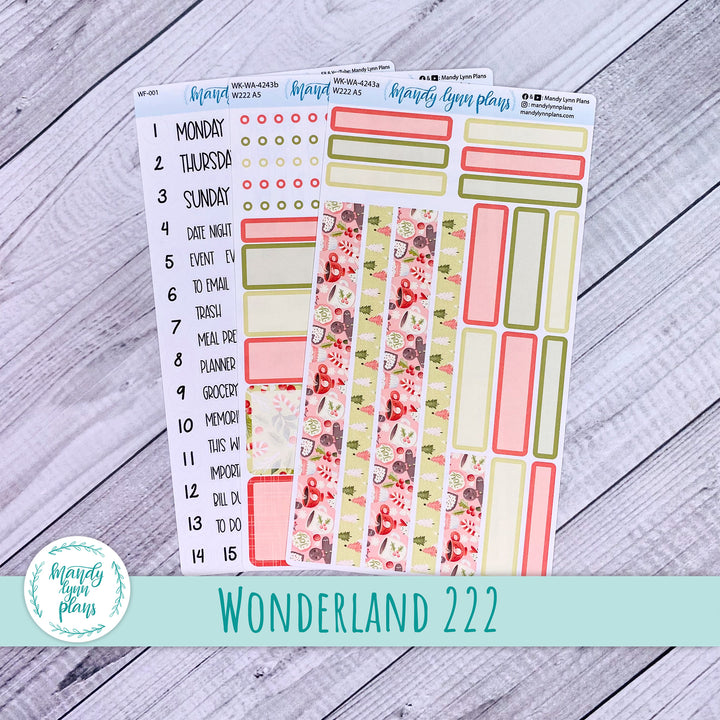 Wonderland 222 Weekly Kit || Christmas Treats || 243