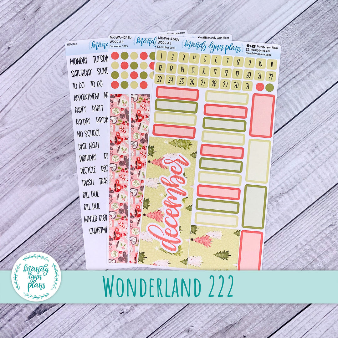 Wonderland 222 December 2023 Monthly Kit || Christmas Treats || 243