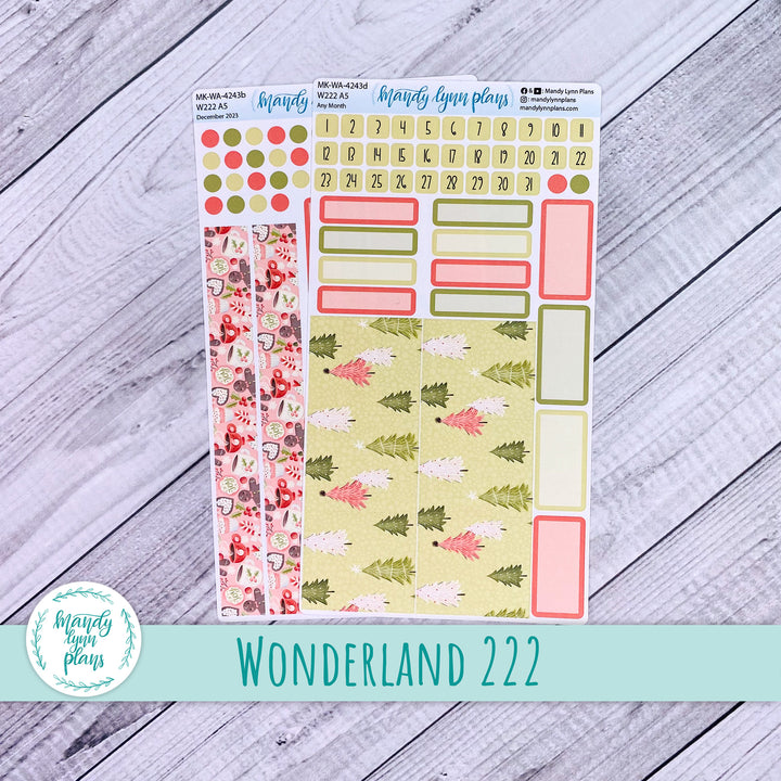 2024 Any Month Wonderland 222 Monthly Kit || Christmas Treats || 243