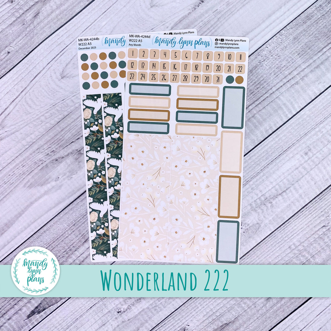 Any Month Wonderland 222 Monthly Kit || Winter Doves || 244