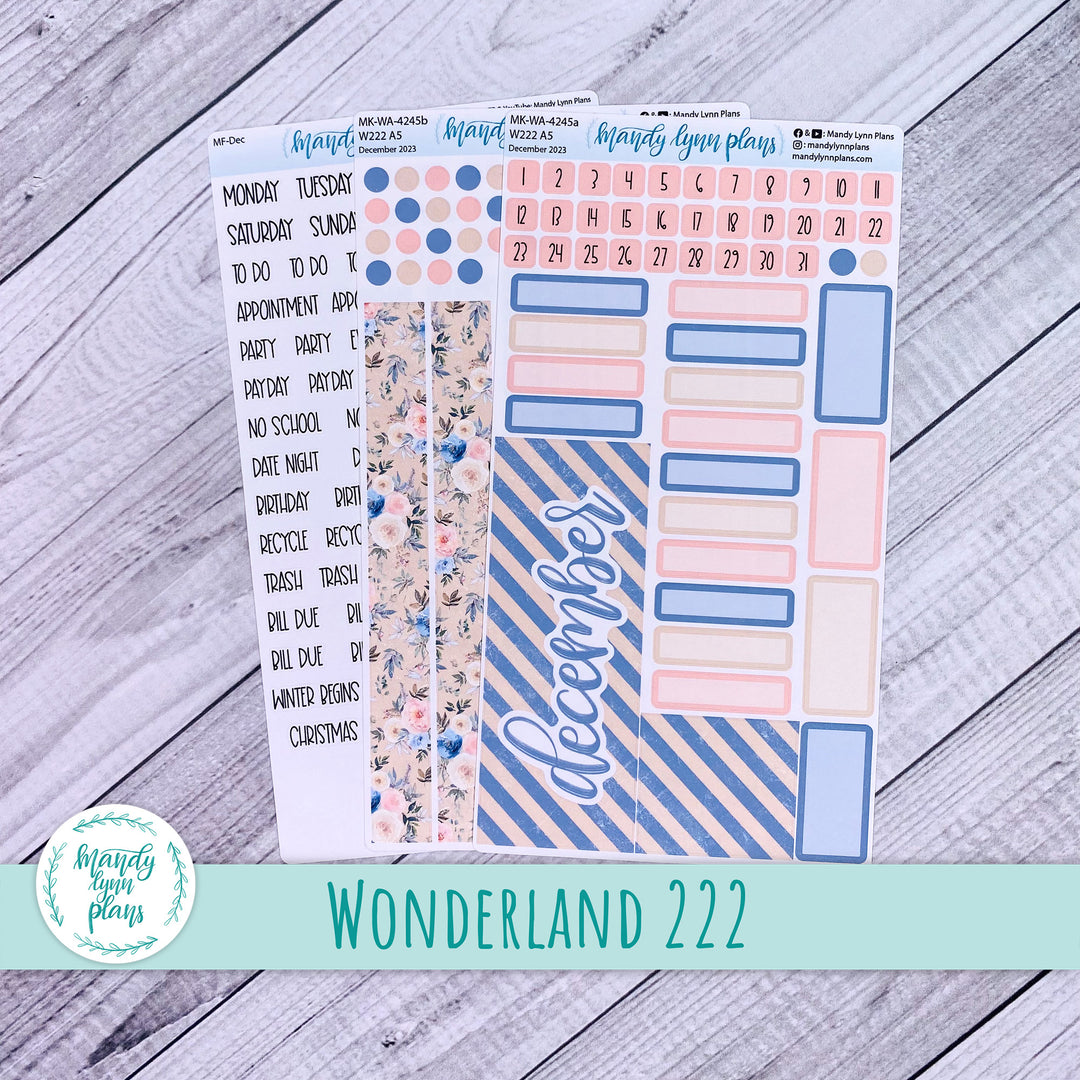 Wonderland 222 December 2023 Monthly Kit || Winter Garden || 245