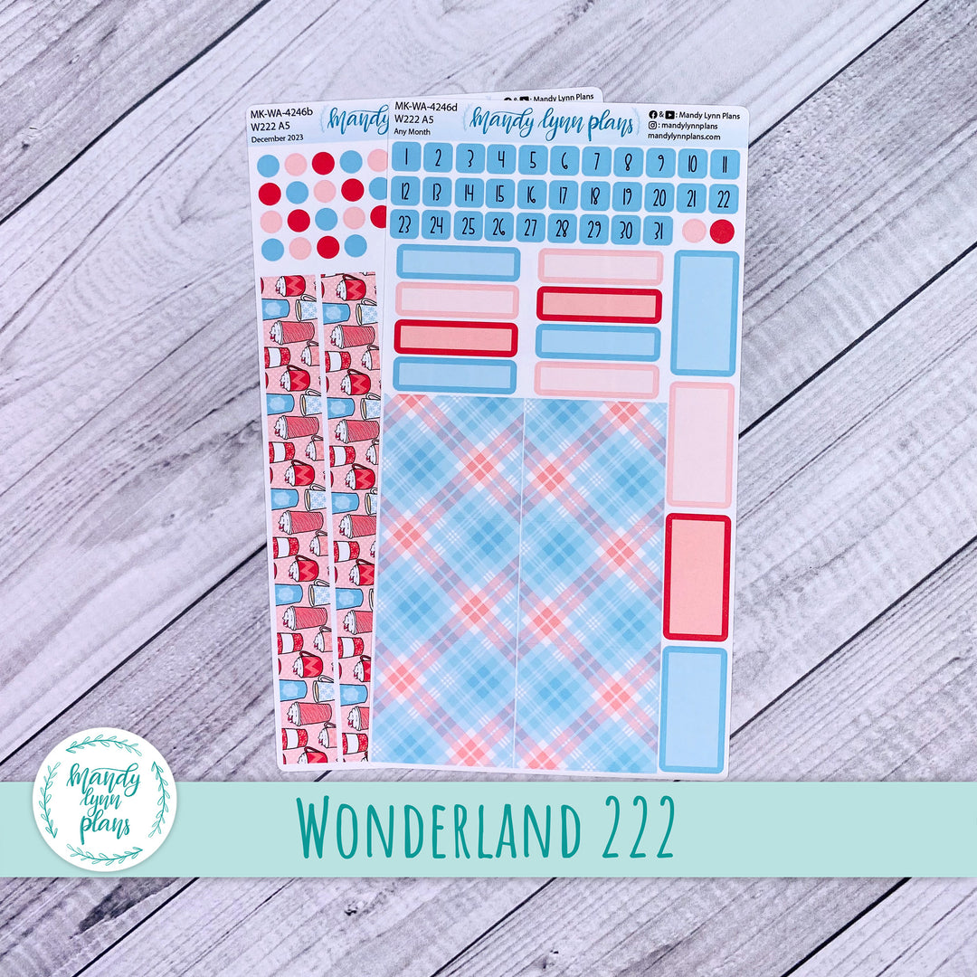 2024 Any Month Wonderland 222 Monthly Kit || Peppermint Latte || 246