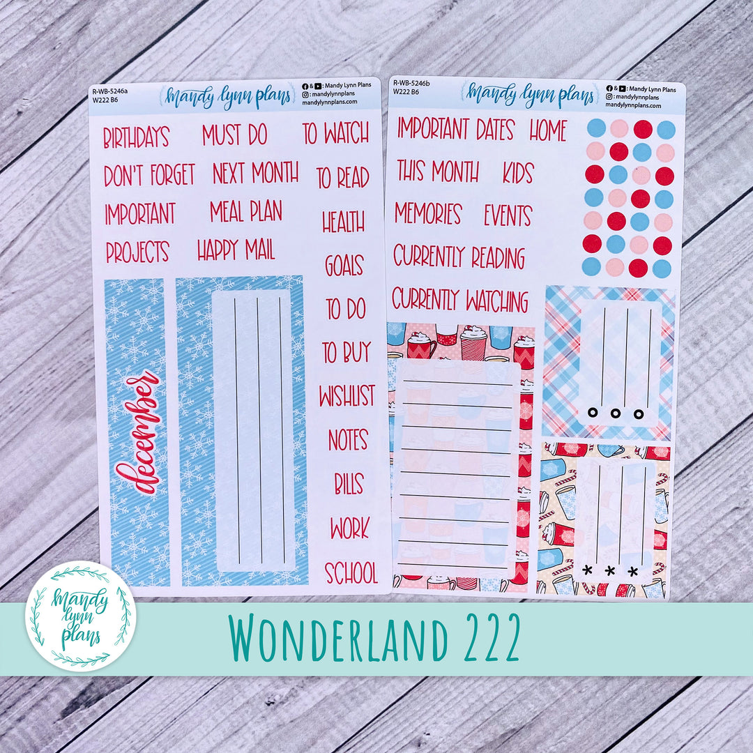 December Wonderland 222 Dashboard || Peppermint Latte || 246