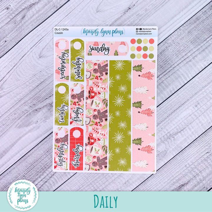 Hobonichi Cousin Daily Kit || Christmas Treats || DL-C-1243