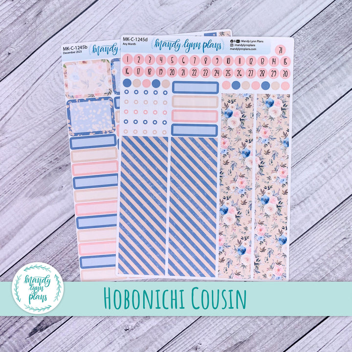 Any Month Hobonichi Cousin Monthly Kit || Winter Garden || MK-C-1245