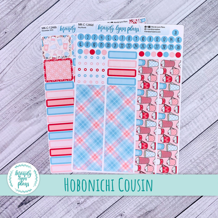 Any Month Hobonichi Cousin Monthly Kit || Peppermint Latte || MK-C-1246