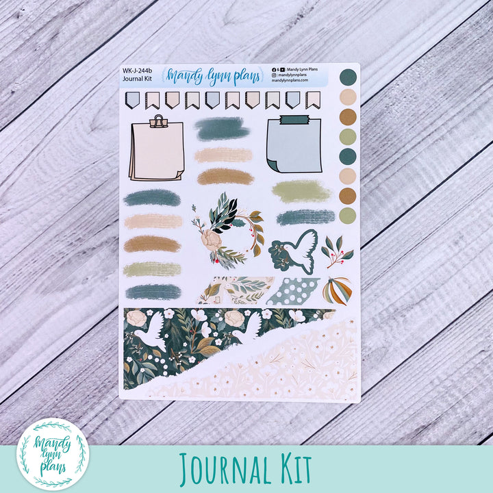 Winter Doves Journal Kit || WK-J-244