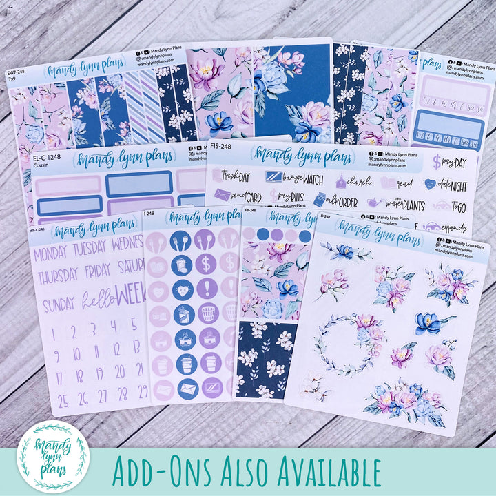 Any Month Hobonichi Weeks Monthly Kit || Romantic Floral || MK-W-2248