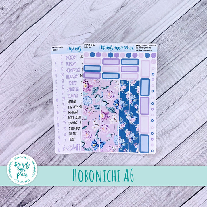 Hobonichi A6 Weekly Kit || Romantic Floral || WK-A6T-3248