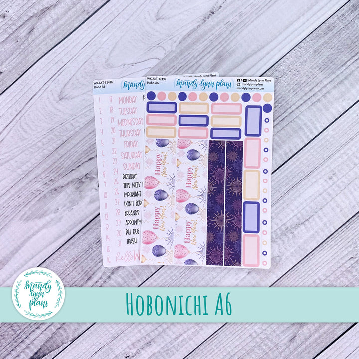 Hobonichi A6 Weekly Kit || Happy New Year || WK-A6T-3249