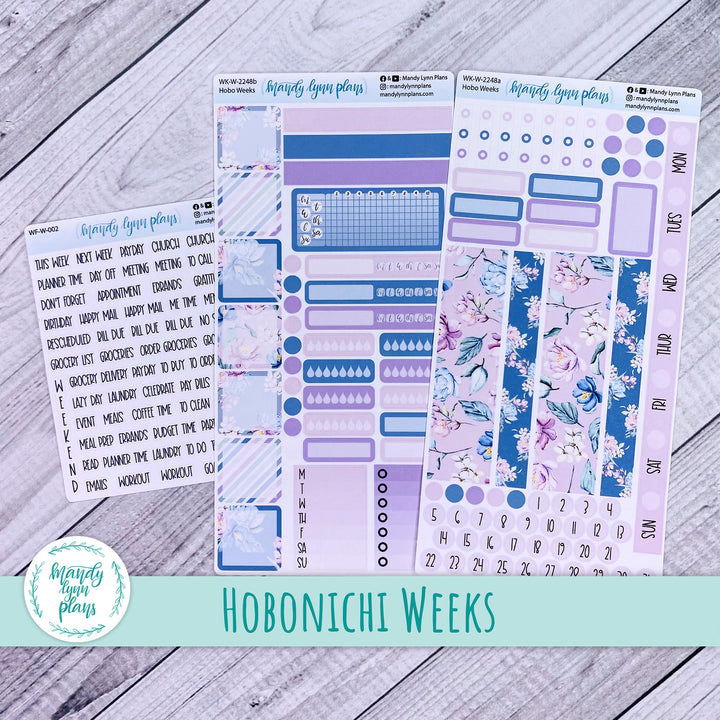 Hobonichi Weeks Weekly Kit || Romantic Floral || WK-W-2248