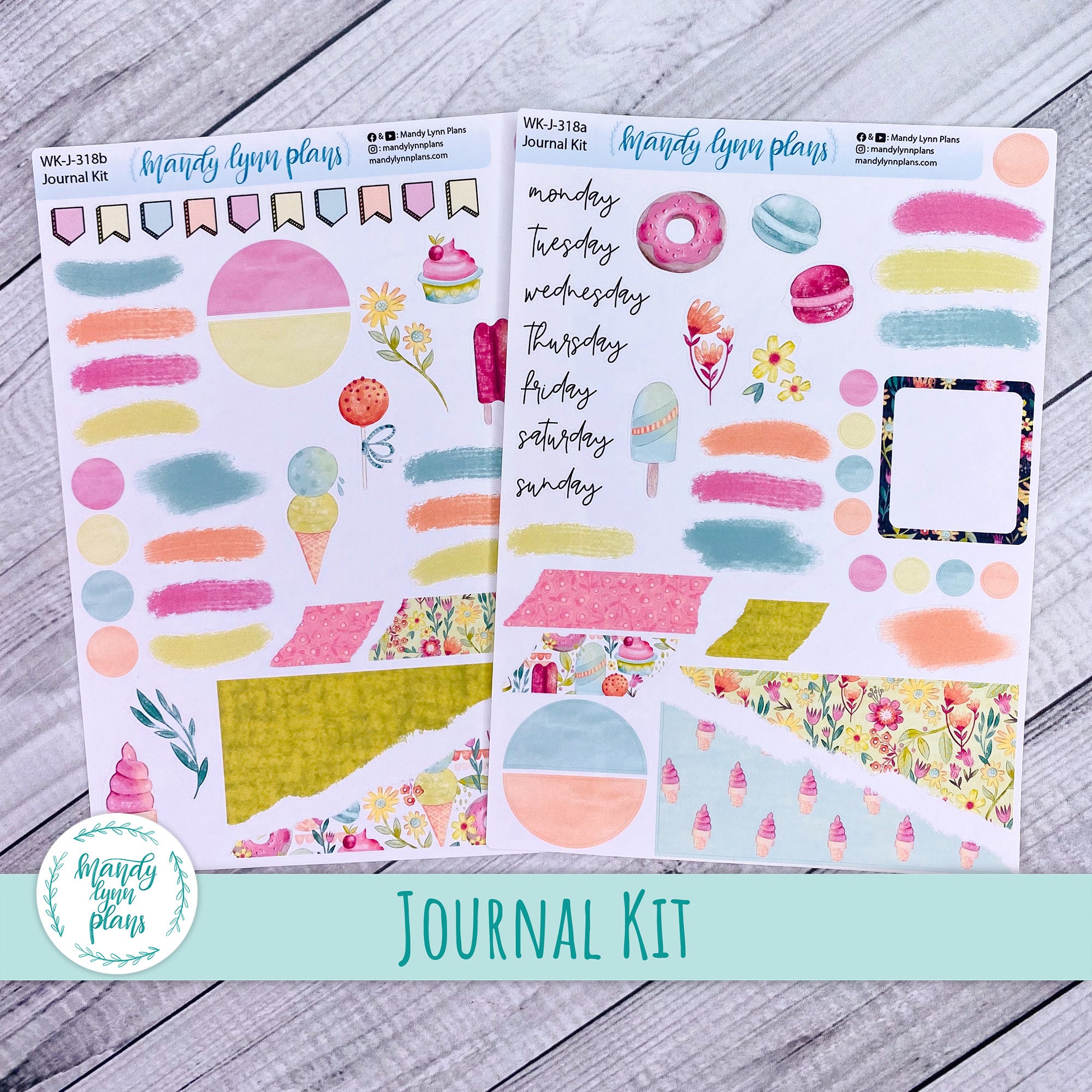 Sweetest Day Journal Kit || WK-J-318 – Mandy Lynn Plans