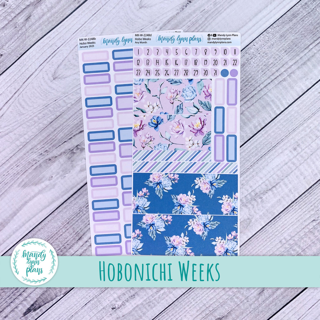 Any Month Hobonichi Weeks Monthly Kit || Romantic Floral || MK-W-2248