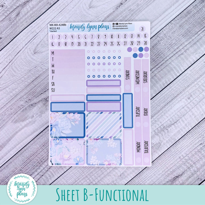 2024  Wonderland 222 Weekly Kit || Romantic Floral || 248