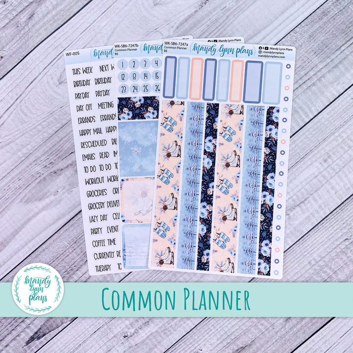 A5, B6, N1 & N2 Common Planner Weekly Kit || Cozy Winter || 247
