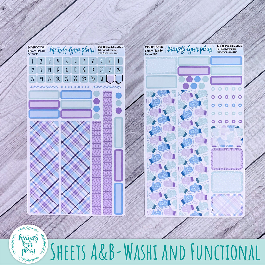 Any Month Common Planner Monthly Kit || Mittens || 250