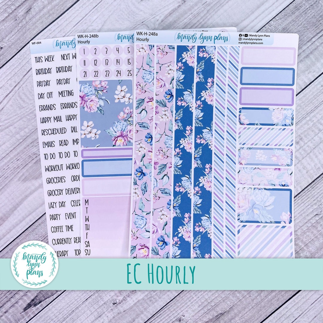 EC Hourly Weekly Kit || Romantic Floral || WK-H-248