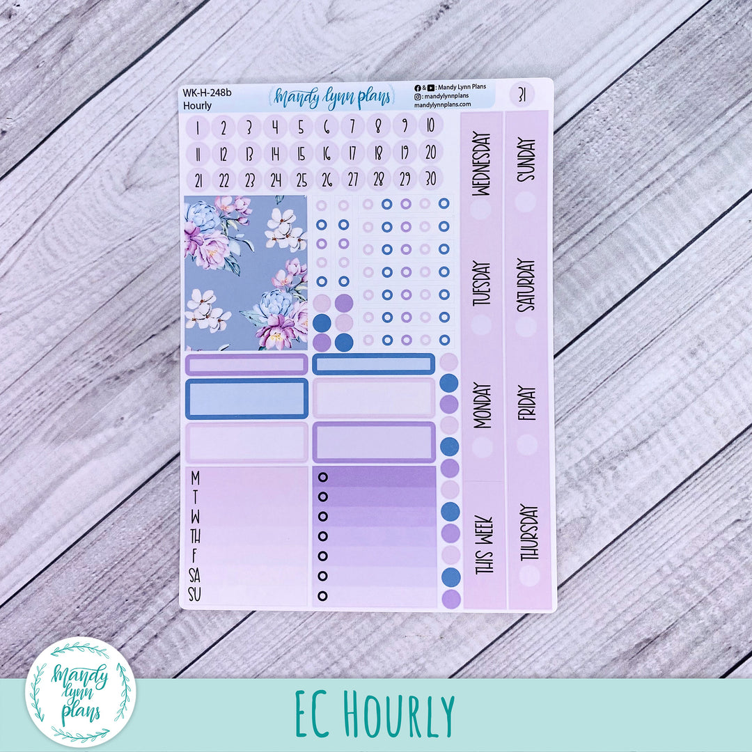 EC Hourly Weekly Kit || Romantic Floral || WK-H-248