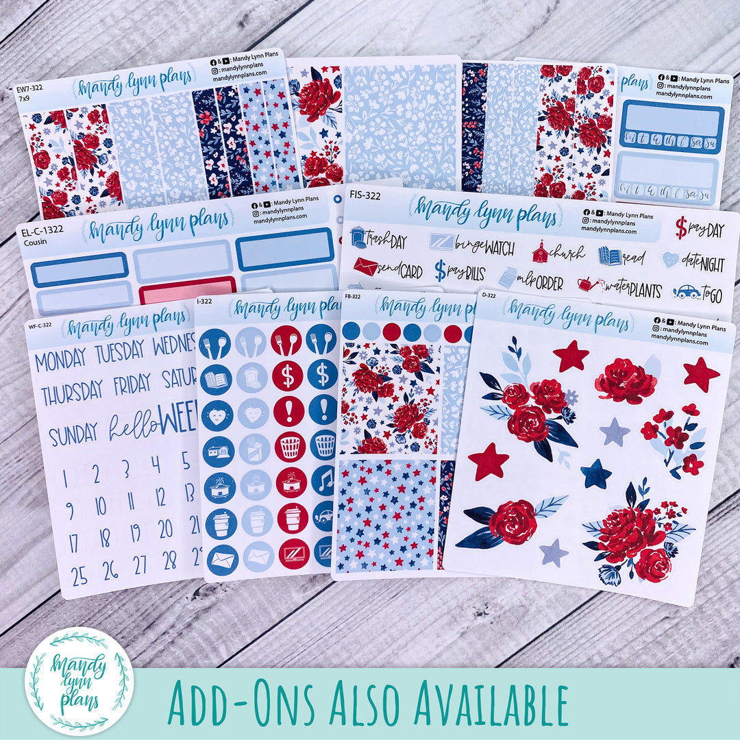 A6 Daily Kit || Liberty Floral || DL-A6-3322