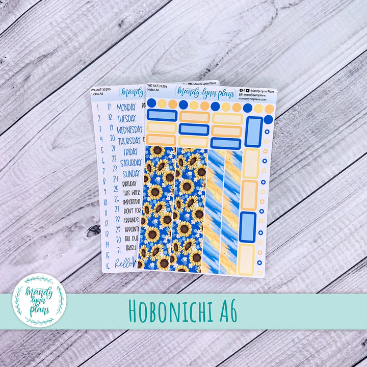 Hobonichi A6 Weekly Kit || Buzzing Sunflowers || WK-A6T-3320