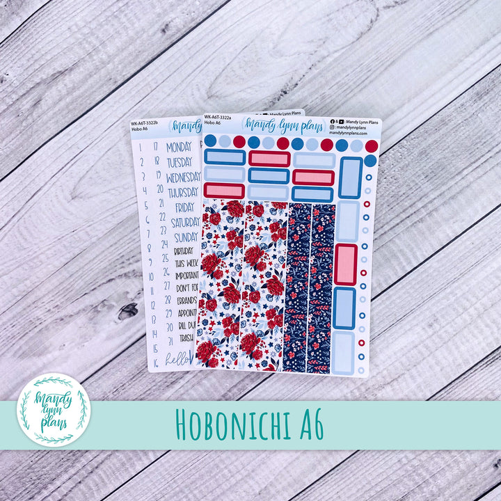 Hobonichi A6 Weekly Kit || Liberty Floral || WK-A6T-3322