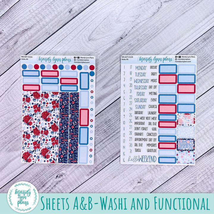 Hobonichi A6 Weekly Kit || Liberty Floral || WK-A6T-3322