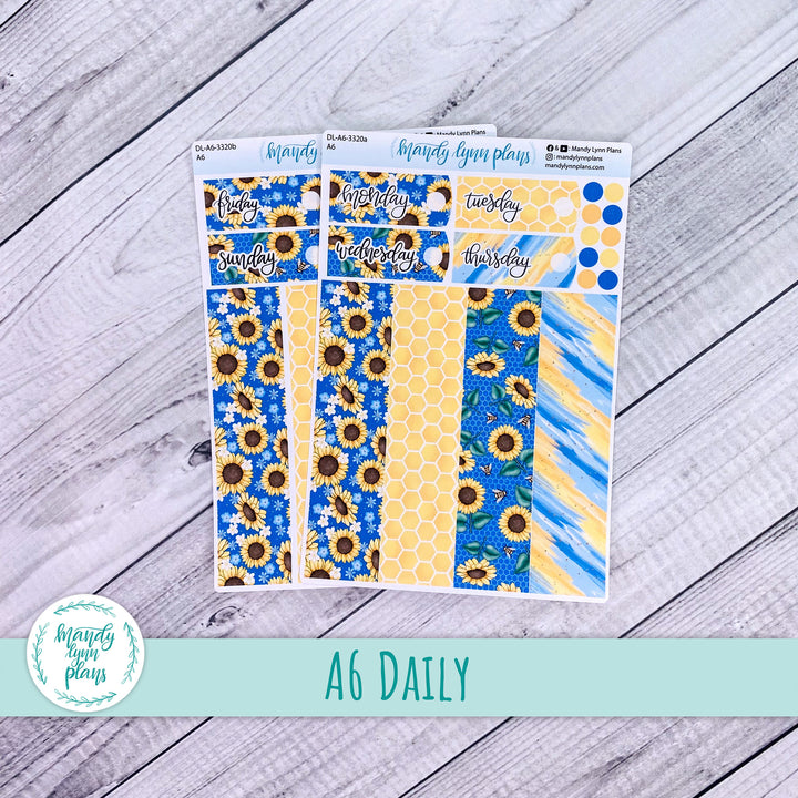 A6 Daily Kit || Buzzing Sunflowers || DL-A6-3320