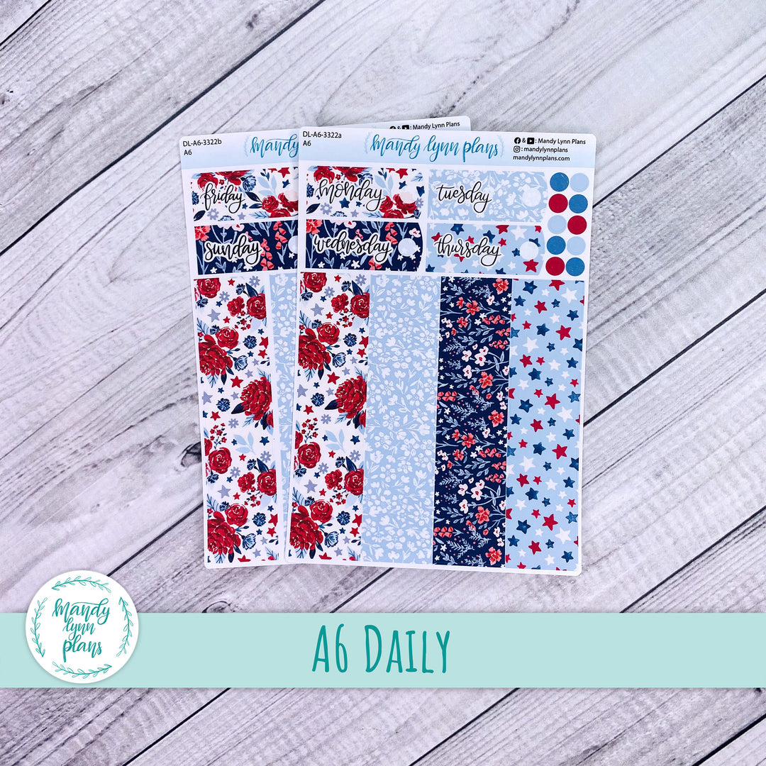 A6 Daily Kit || Liberty Floral || DL-A6-3322