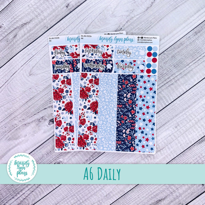 A6 Daily Kit || Liberty Floral || DL-A6-3322