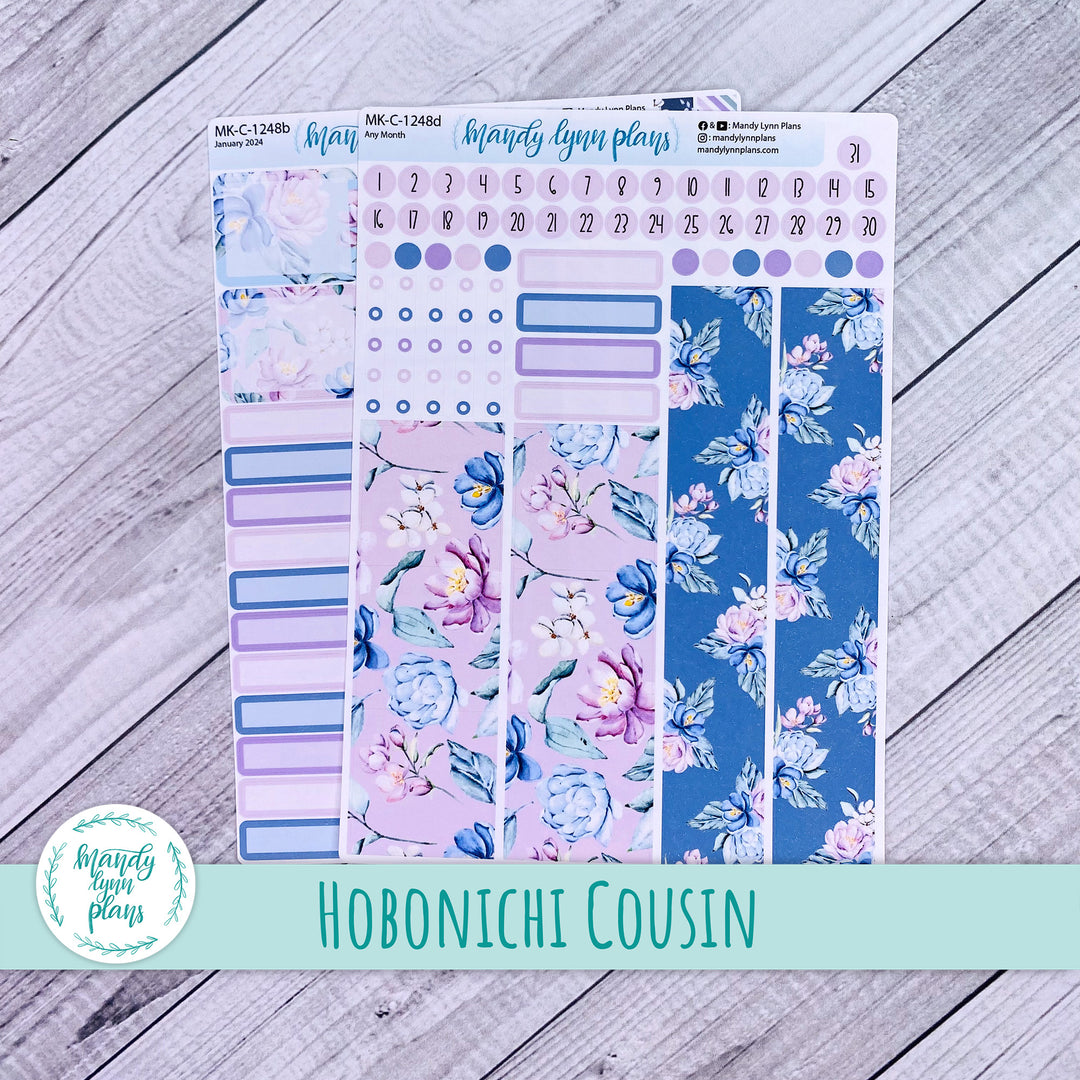 Any Month Hobonichi Cousin Monthly Kit || Romantic Floral || MK-C-1248