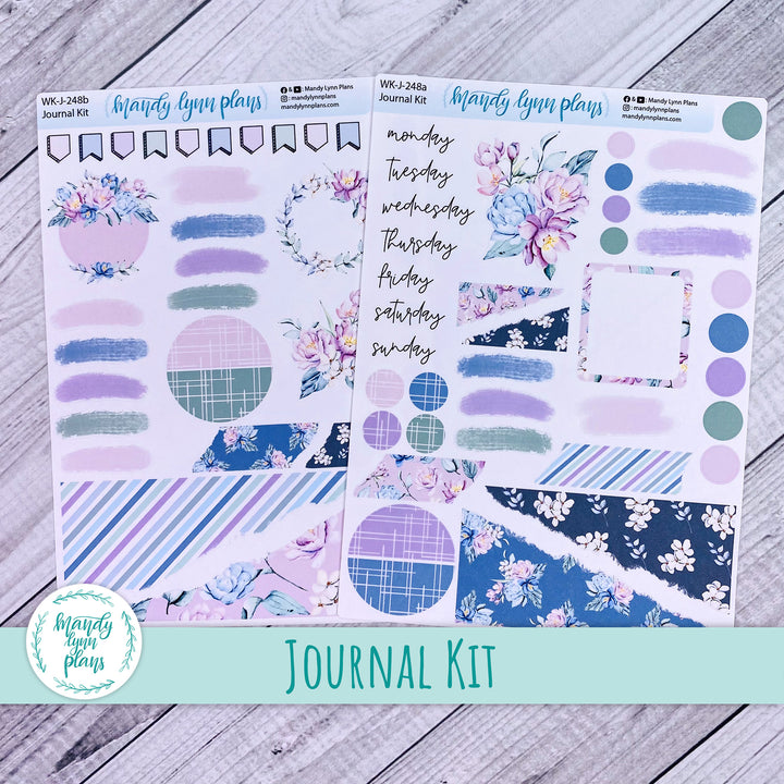 Romantic Floral Journal Kit || WK-J-248