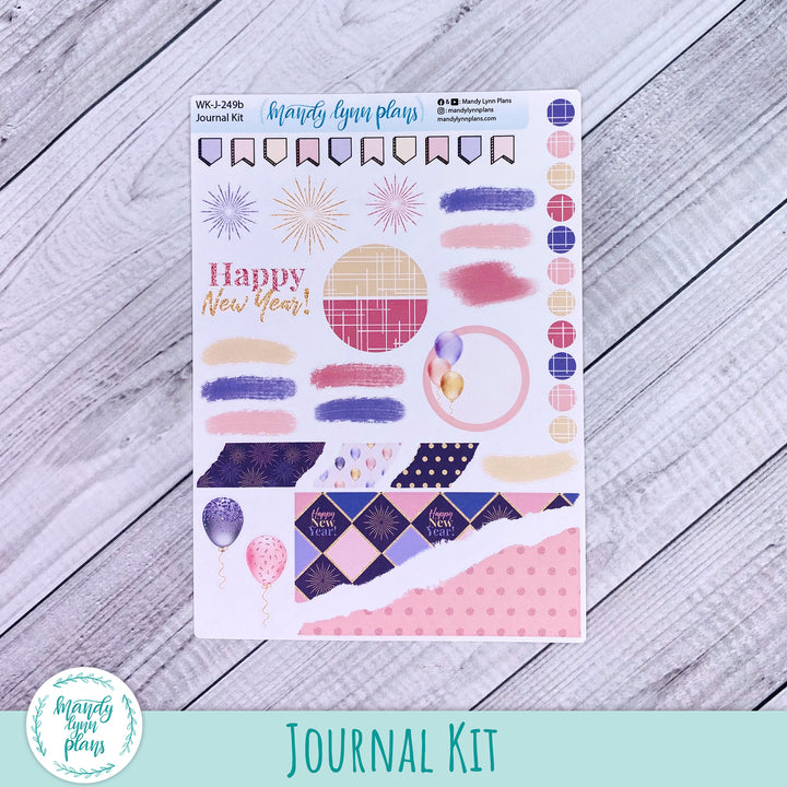 Happy New Year Journal Kit || WK-J-249