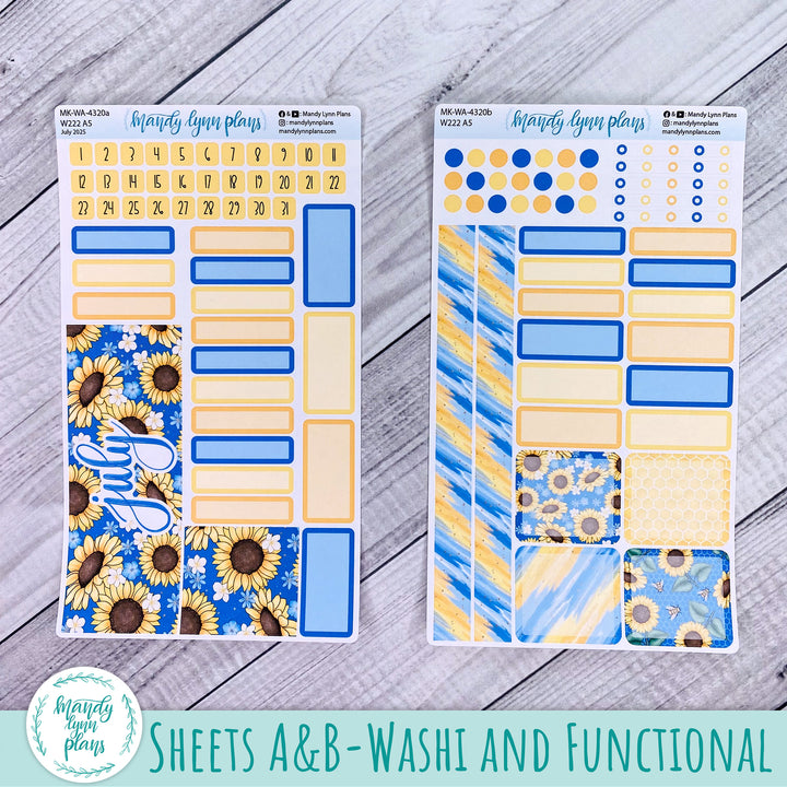 Wonderland 222 July 2025 Monthly Kit || Buzzing Sunflowers || 320