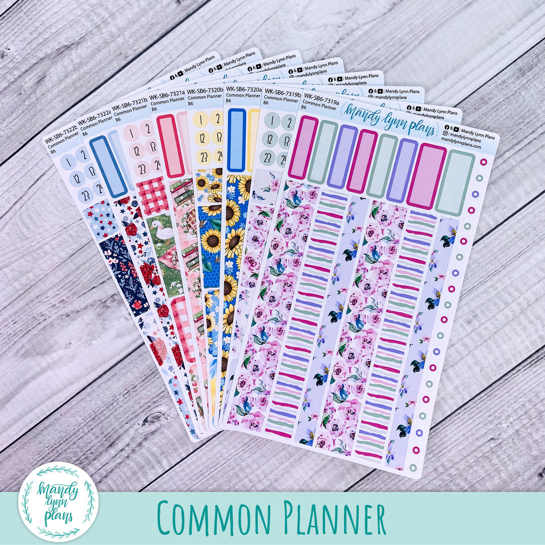 July 2025 Monthly Bundle - Weekly Kits