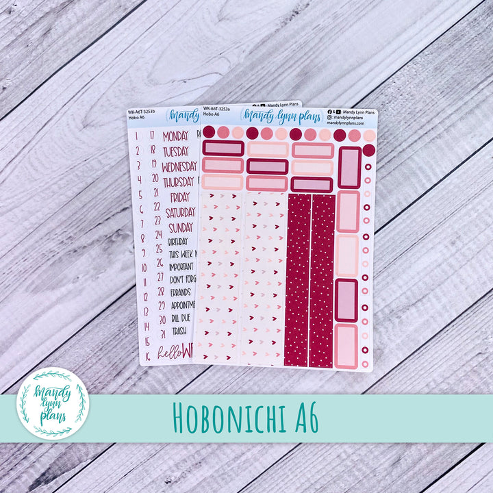 Hobonichi A6 Weekly Kit || With Love || WK-A6T-3253