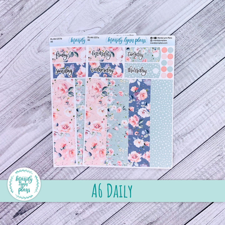 A6 Daily Kit || Pink Garden || DL-A6-3251