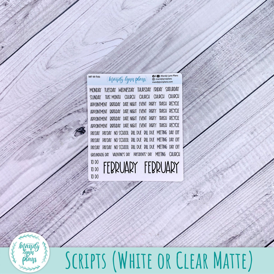Hobonichi Weeks February 2024 Monthly Kit || With Love || MK-W-2253
