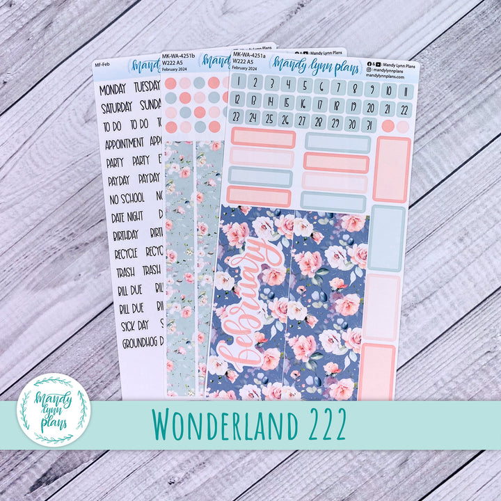 Wonderland 222 February 2024 Monthly Kit || Pink Garden || 251